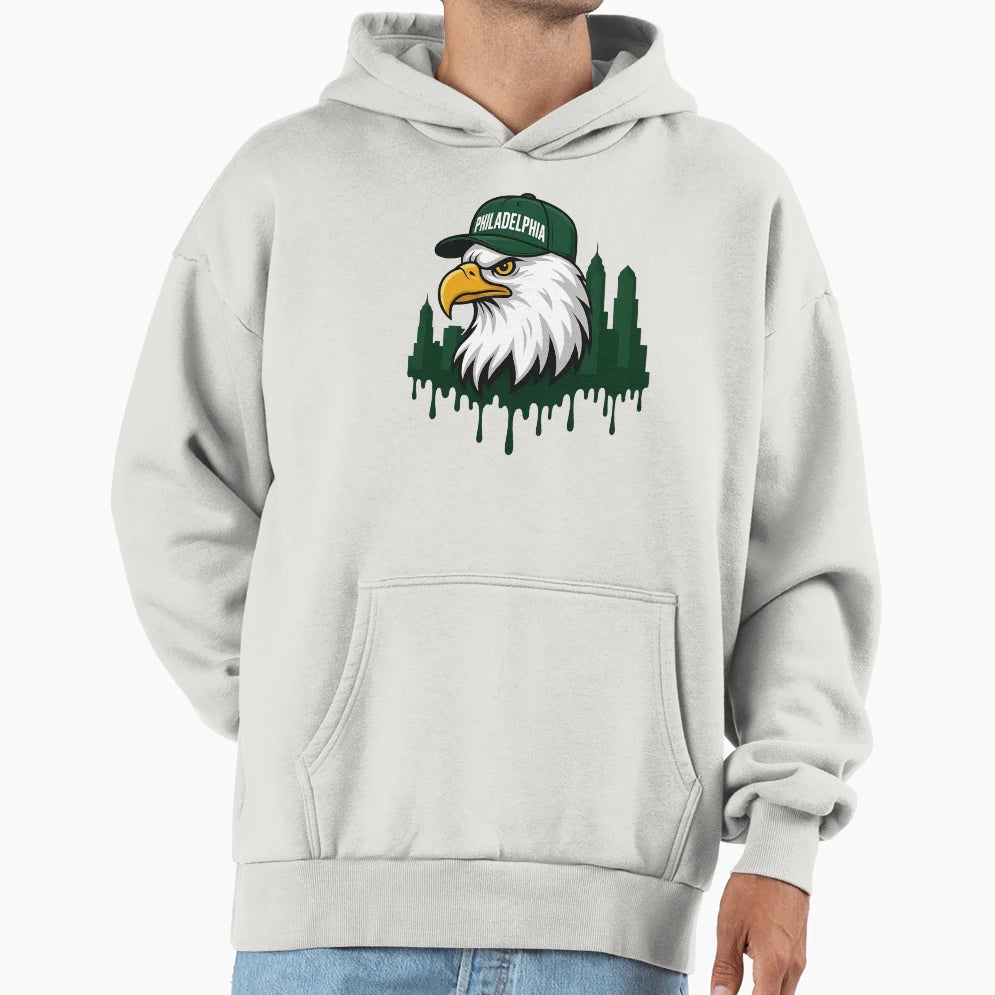 Not King Bird Gang Football Hoodie - Fun Novelty Design for Adults - T-Shirt, Sweatshirt, Hoodie