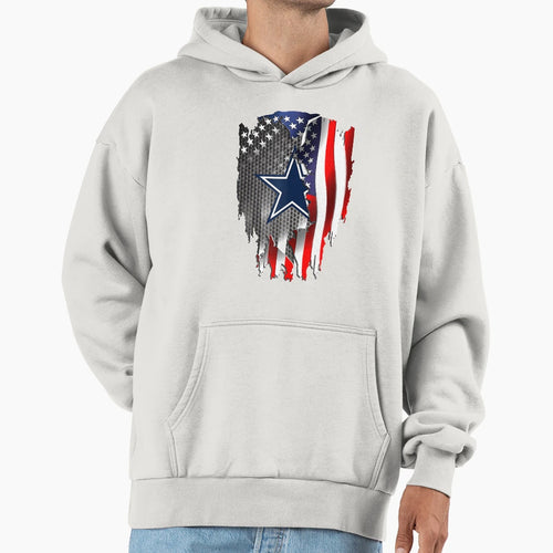 America Flag Gift Hoodie - Minimalist Print for Adults - T-Shirt, Sweatshirt, Hoodie