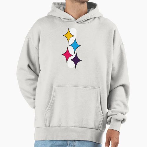 Polyamorous Pride Hoodie - Graphic Print Men Women - T-Shirt, Sweatshirt, Hoodie