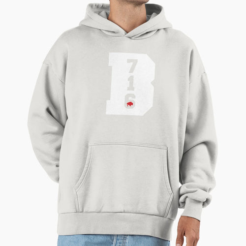 Buffalo New York 716 Buffalo Ny Hoodie - Unique Graphic for Adults - T-Shirt, Sweatshirt, Hoodie