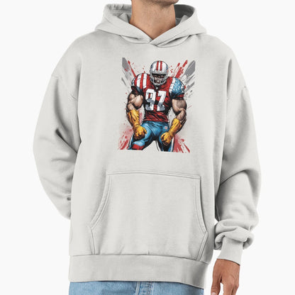 American Football Cornerback Hoodie - Trendy Graphic Unisex - T-Shirt, Sweatshirt, Hoodie