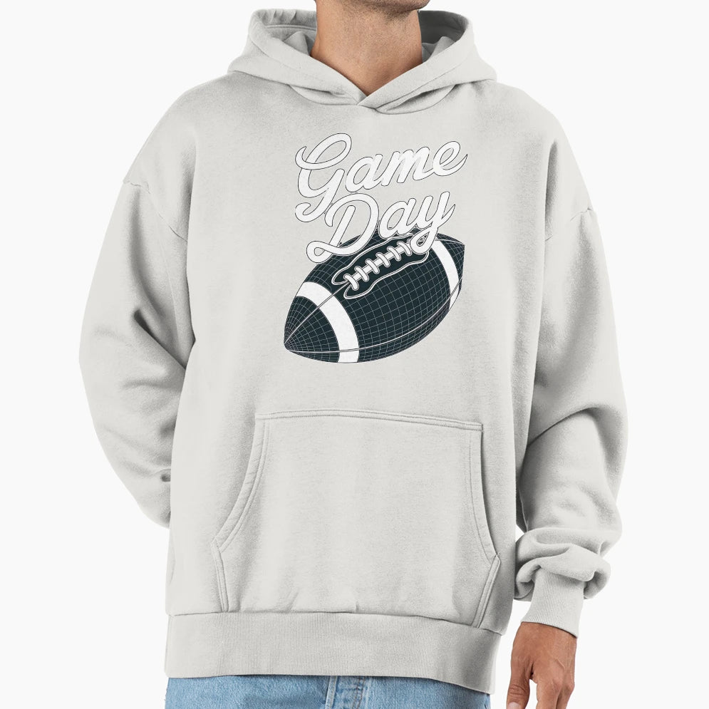 Game Day Lets American Football All Hoodie - Custom Art Print for Adults - T-Shirt, Sweatshirt, Hoodie
