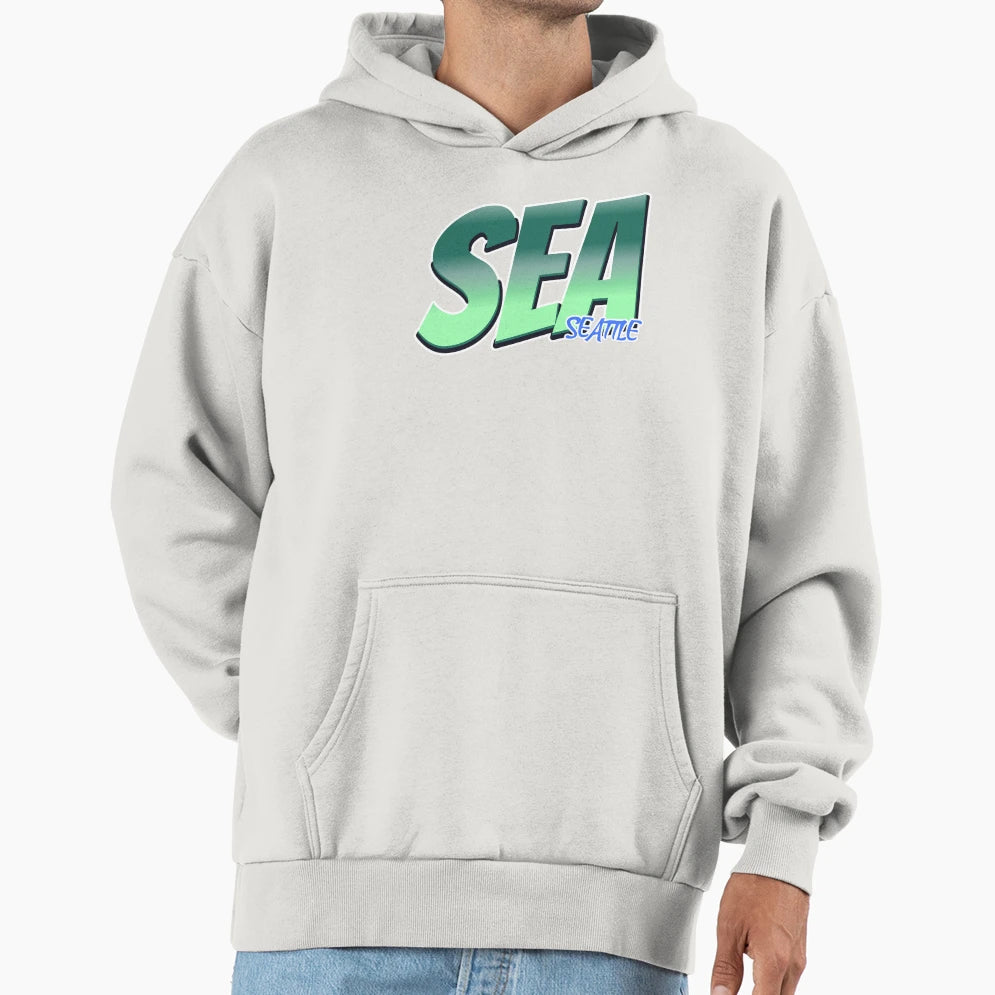 Sea Seattle Iata Airport Code Hoodie - Streetwear Style Unisex - T-Shirt, Sweatshirt, Hoodie