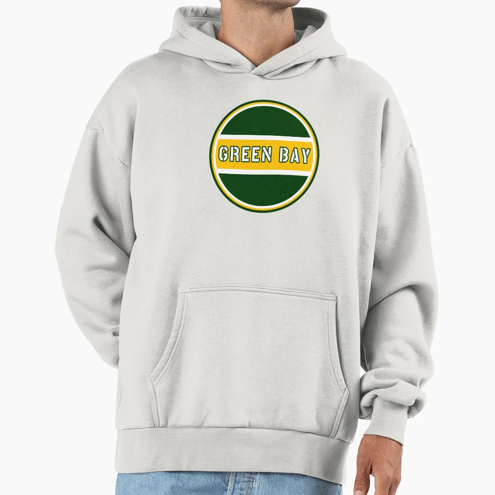 Green Bay Wisconsin City Logo Hoodie - Novelty Apparel Unisex - T-Shirt, Sweatshirt, Hoodie