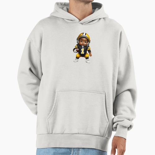 Football Hoodie - Fun Novelty Design Men Women - T-Shirt, Sweatshirt, Hoodie