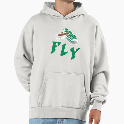 Fly Saquon Philadelphia Football Hoodie - Casual Everyday Wear Men Women - T-Shirt, Sweatshirt, Hoodie