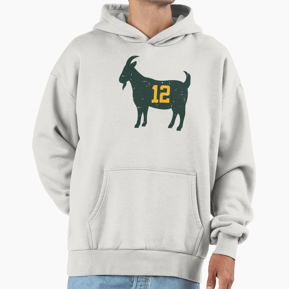 AR Goat 12 Best Designs Hoodie - Minimalist Print for Adults - T-Shirt, Sweatshirt, Hoodie