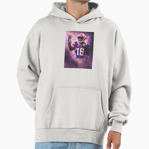 Justin Jeffersona Hoodie - Graphic Print Unisex - T-Shirt, Sweatshirt, Hoodie