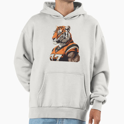 Bengal Tiger Cincinnati Hoodie - Fun Novelty Design Unisex - T-Shirt, Sweatshirt, Hoodie