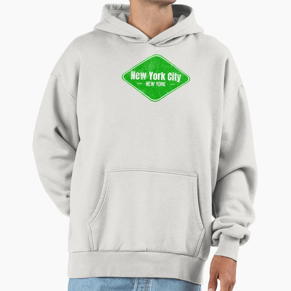 New York City Hoodie - Minimalist Print Men Women - T-Shirt, Sweatshirt, Hoodie