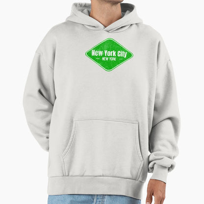 New York City Hoodie - Minimalist Print Men Women - T-Shirt, Sweatshirt, Hoodie
