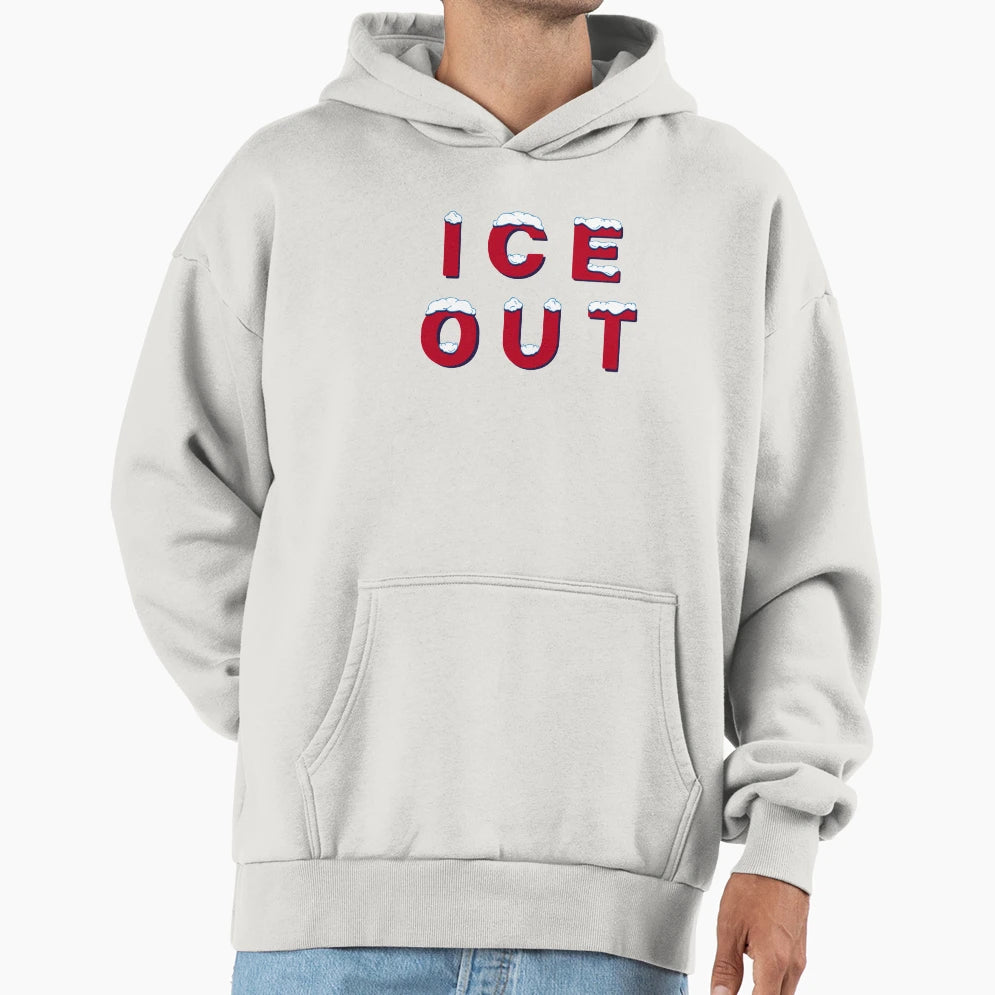 Ice Out Machine Hoodie - Trendy Graphic Men Women - T-Shirt, Sweatshirt, Hoodie