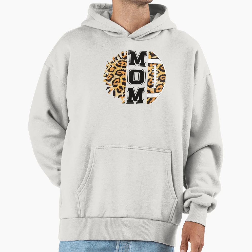 Proud Football And Cheerleading Mom T-Shirt - Trendy Graphic Men Women - T-Shirt, Sweatshirt, Hoodie