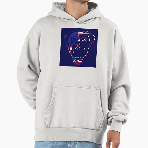 Merica Dawg Hoodie - Graphic Print Men Women - T-Shirt, Sweatshirt, Hoodie