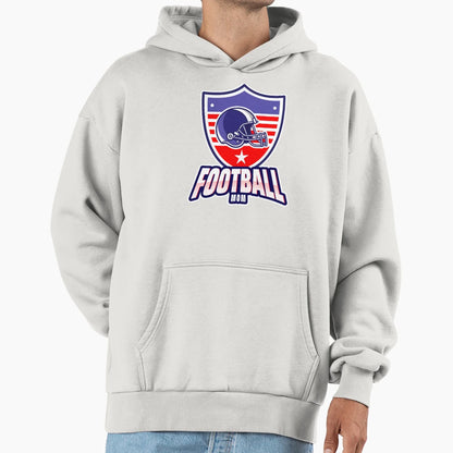American Football Mom Soccer Team Hoodie - Aesthetic Graphic Men Women - T-Shirt, Sweatshirt, Hoodie