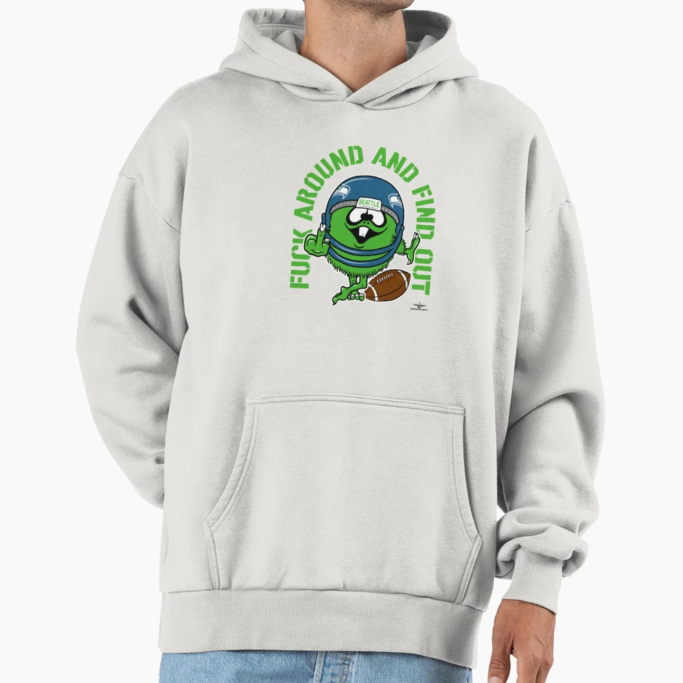 Fuck Around And Find Out Hoodie - Fun Novelty Design for Adults - T-Shirt, Sweatshirt, Hoodie