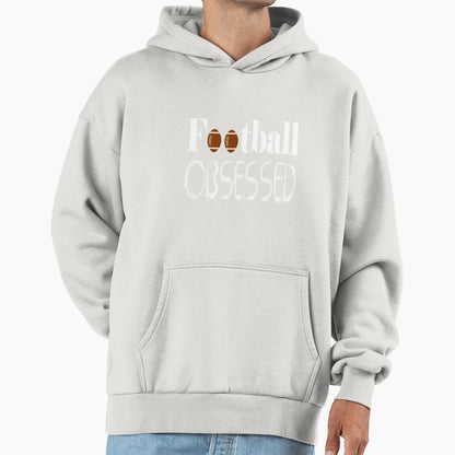 Football Obsessed Funny Football T-Shirt - Custom Art Print for Adults - T-Shirt, Sweatshirt, Hoodie