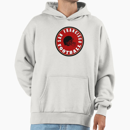 San Fran Football Hoodie - Streetwear Style for Adults - T-Shirt, Sweatshirt, Hoodie