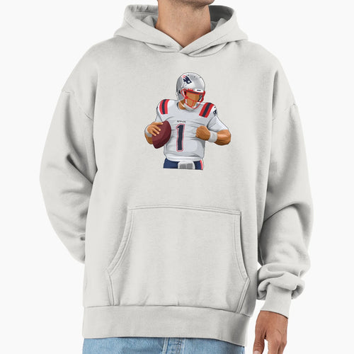 Camnewton 1 Super Score Hoodie - Custom Art Print Unisex - T-Shirt, Sweatshirt, Hoodie