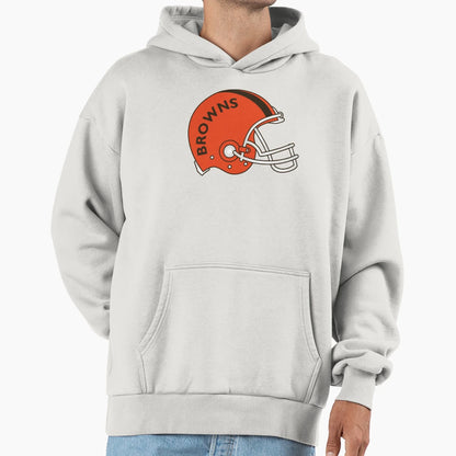 Browns Helmet Hoodie - Aesthetic Graphic Unisex - T-Shirt, Sweatshirt, Hoodie