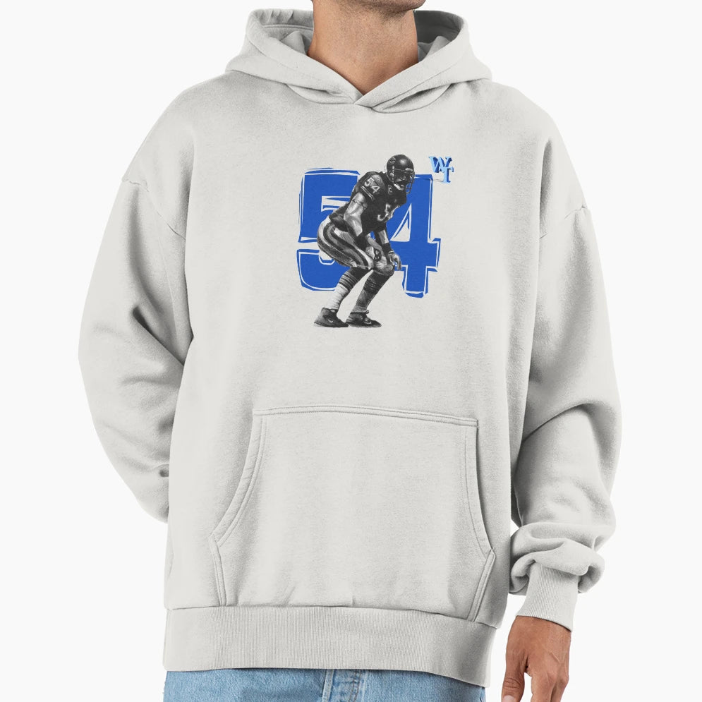 Brian Urlacher Hoodie - Novelty Apparel for Adults - T-Shirt, Sweatshirt, Hoodie