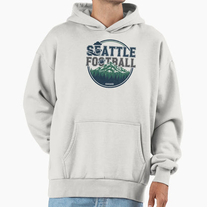 Seattle Football Pnw Nature Hoodie - Graphic Print Unisex - T-Shirt, Sweatshirt, Hoodie