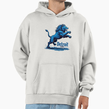 Football Detroit Lions Hoodie - Streetwear Style Men Women - T-Shirt, Sweatshirt, Hoodie
