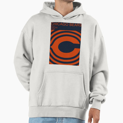 Bears Geometric Minimal Hoodie - Trendy Graphic Men Women - T-Shirt, Sweatshirt, Hoodie