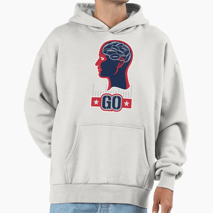 American Football My Brain Hoodie - Novelty Apparel Men Women - T-Shirt, Sweatshirt, Hoodie