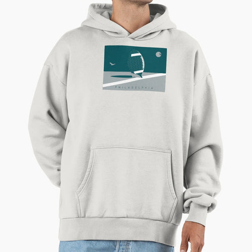 Philadelphia Football Nfl Fan Art 2 Hoodie - Fun Novelty Design for Adults - T-Shirt, Sweatshirt, Hoodie