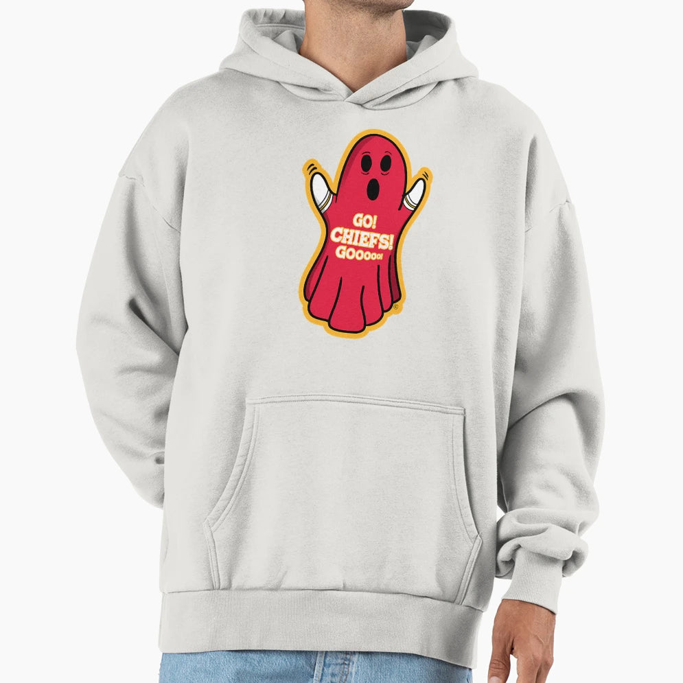 Ghost Kansas City Chiefs Hoodie - Graphic Print Men Women - T-Shirt, Sweatshirt, Hoodie