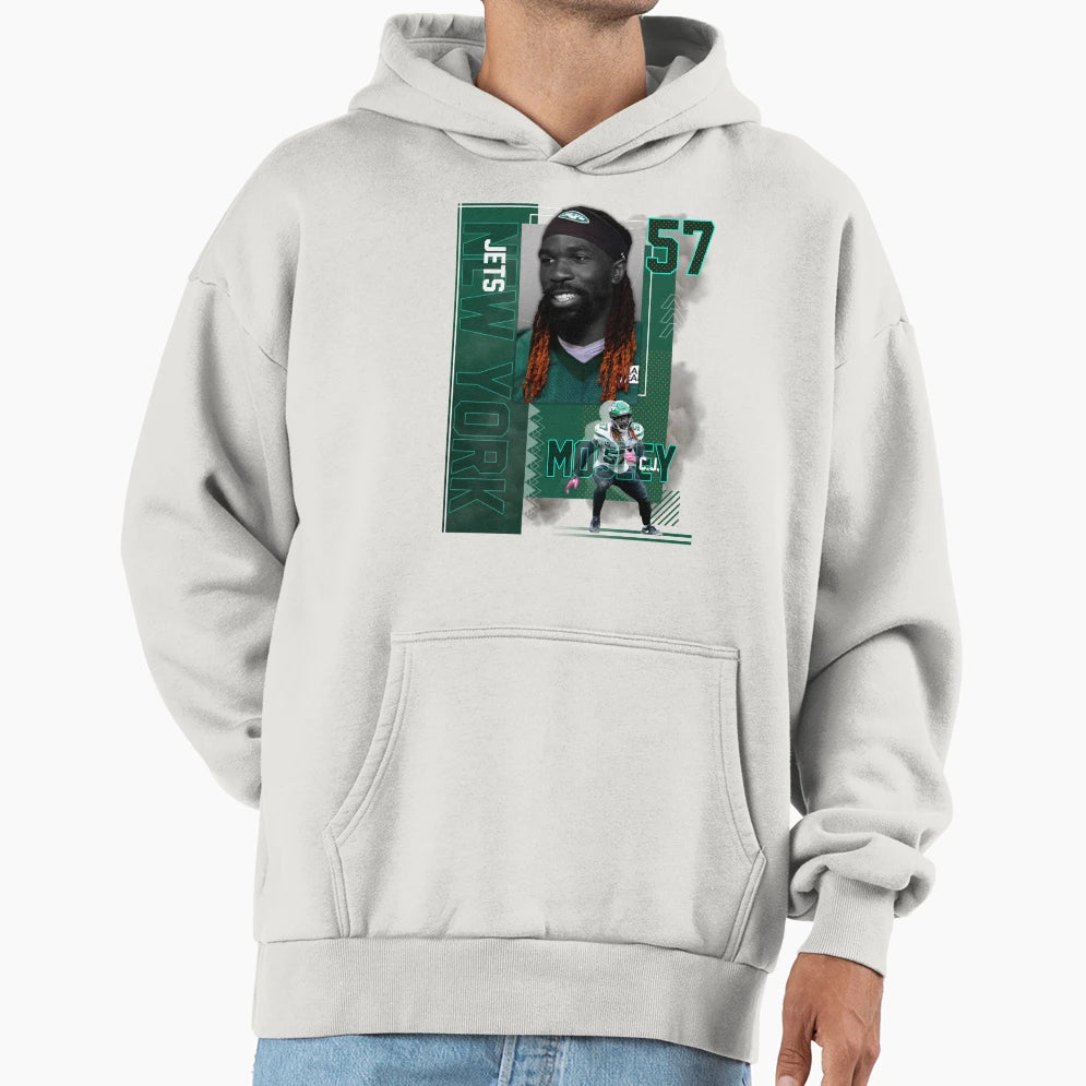 New York Jets C J Mosley 57 Hoodie - Custom Art Print Men Women - T-Shirt, Sweatshirt, Hoodie