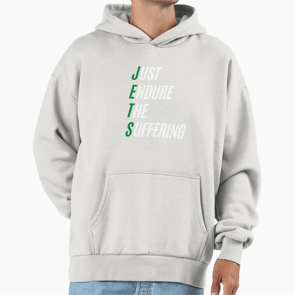 Copy Just Endure Suffering Hoodie - Aesthetic Graphic for Adults - T-Shirt, Sweatshirt, Hoodie