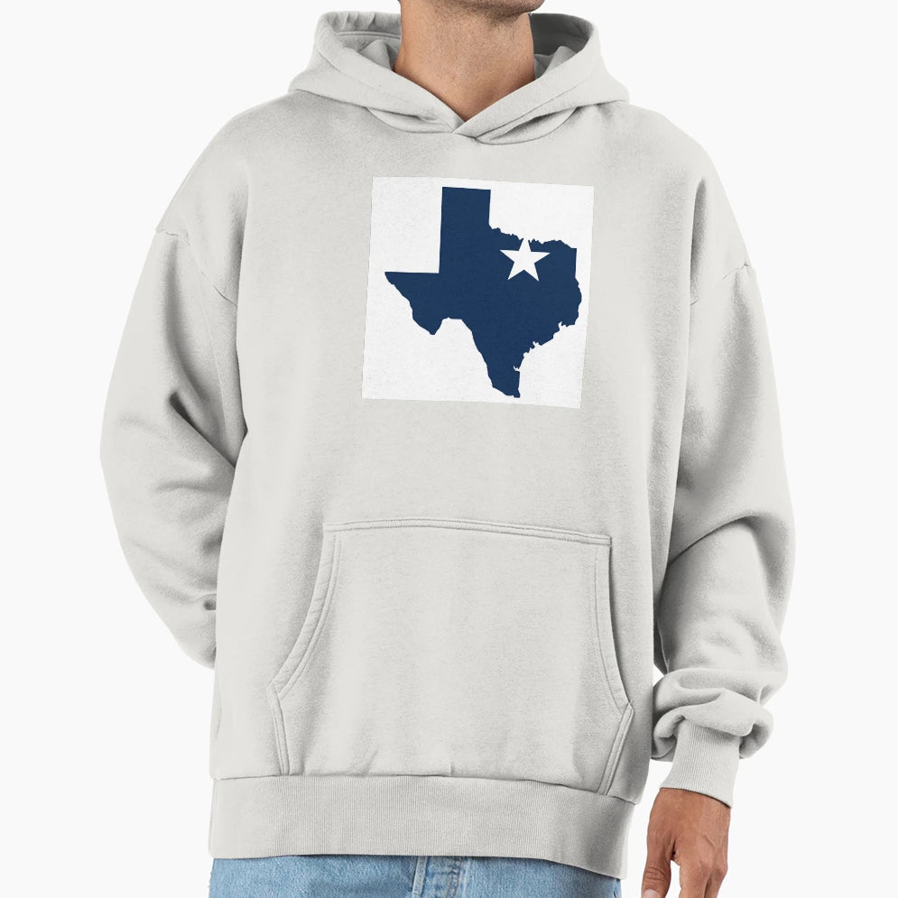 State Texas Dallas Cowboys Logo Hoodie - Streetwear Style Unisex - T-Shirt, Sweatshirt, Hoodie