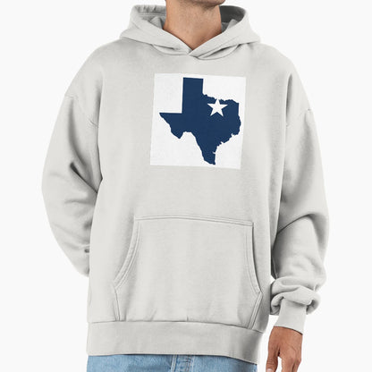 State Texas Dallas Cowboys Logo Hoodie - Streetwear Style Unisex - T-Shirt, Sweatshirt, Hoodie