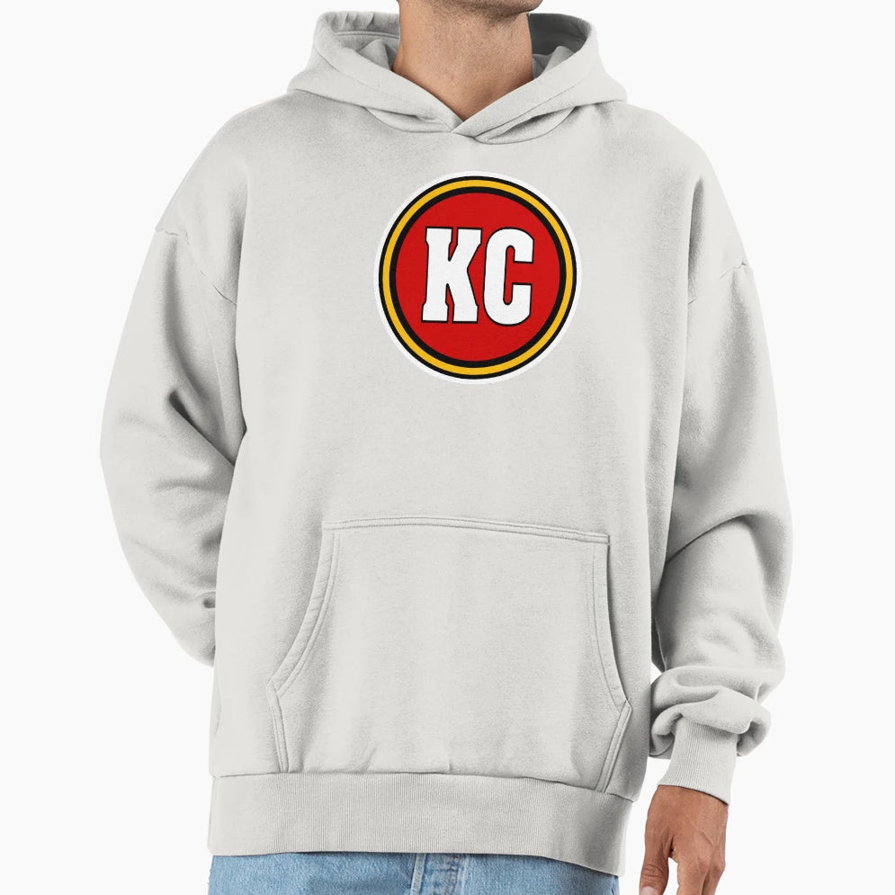 Kc Circle Hoodie - Custom Art Print Men Women - T-Shirt, Sweatshirt, Hoodie
