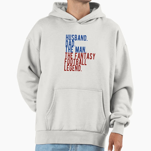 Fun Husband Dad Fantasy Hoodie - Novelty Apparel Men Women - T-Shirt, Sweatshirt, Hoodie