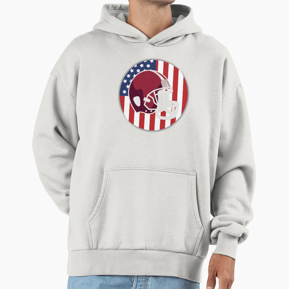 American Football Hoodie - Aesthetic Graphic Men Women - T-Shirt, Sweatshirt, Hoodie