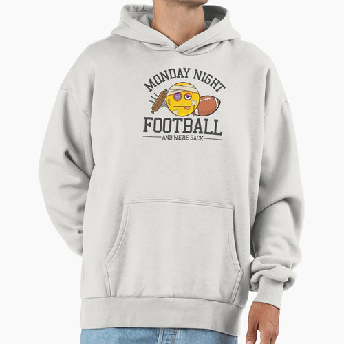 Monday Night Football Emoji Hoodie - Custom Art Print for Adults - T-Shirt, Sweatshirt, Hoodie