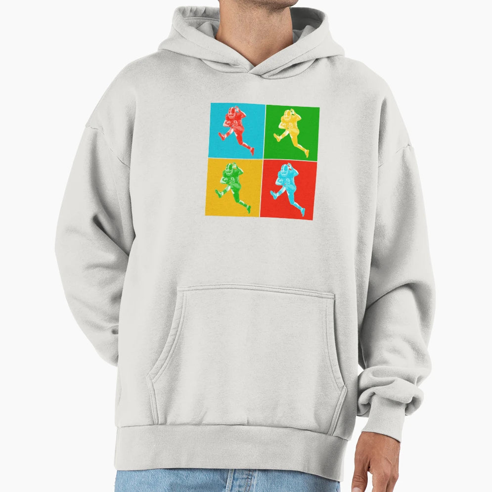 American Football Lover Hoodie - Graphic Print Men Women - T-Shirt, Sweatshirt, Hoodie