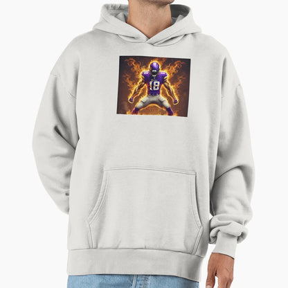 18Flames Hoodie - Casual Everyday Wear Unisex - T-Shirt, Sweatshirt, Hoodie