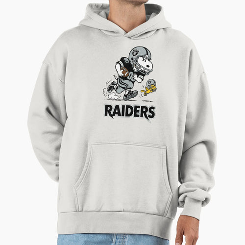 Raiders Snoopy Las Vegas Football Fan Hoodie - Minimalist Print Men Women - T-Shirt, Sweatshirt, Hoodie