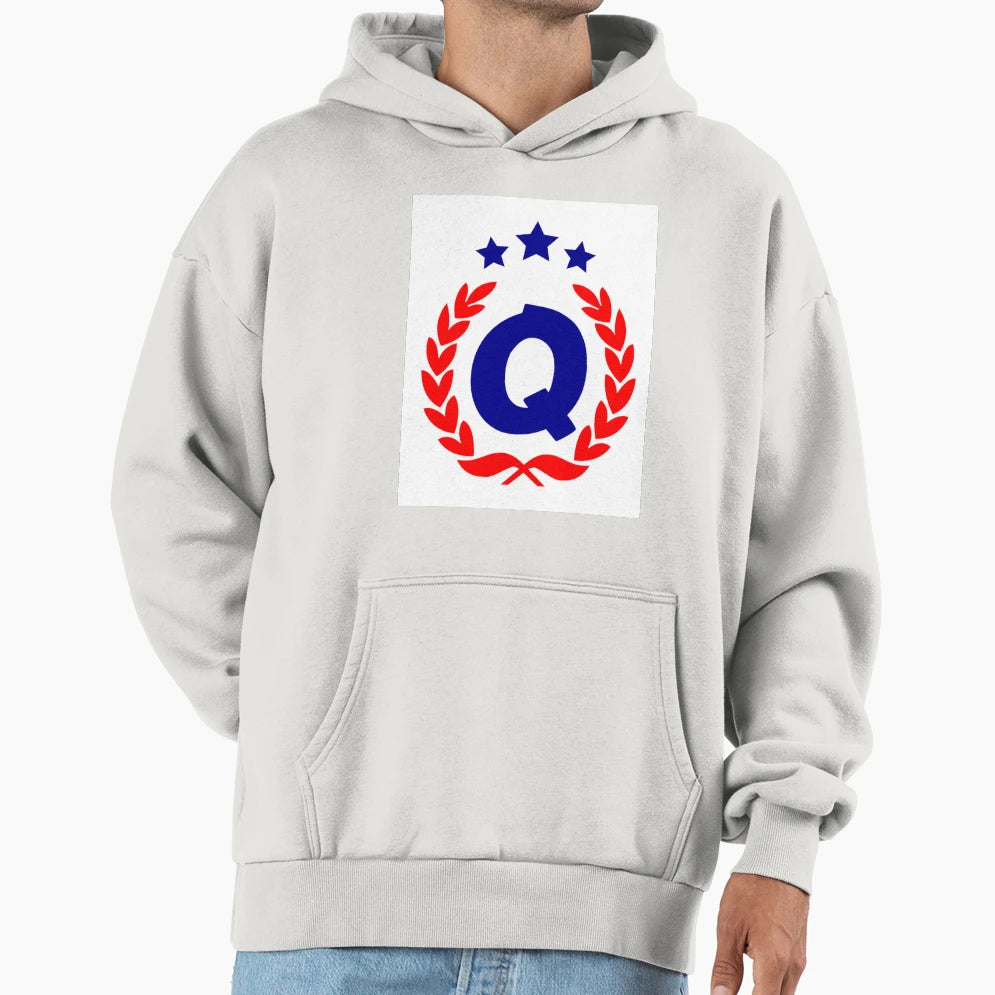 Red Blue Stars Hoodie - Graphic Print for Adults - T-Shirt, Sweatshirt, Hoodie