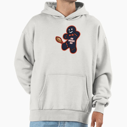 Chicago Bears Gingerbread Hoodie - Trendy Graphic Unisex - T-Shirt, Sweatshirt, Hoodie
