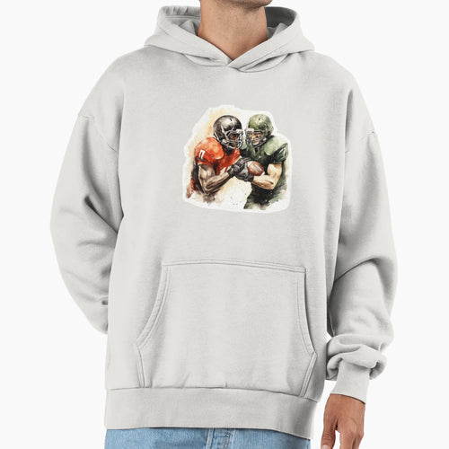 Football Hoodie - Custom Art Print for Adults - T-Shirt, Sweatshirt, Hoodie