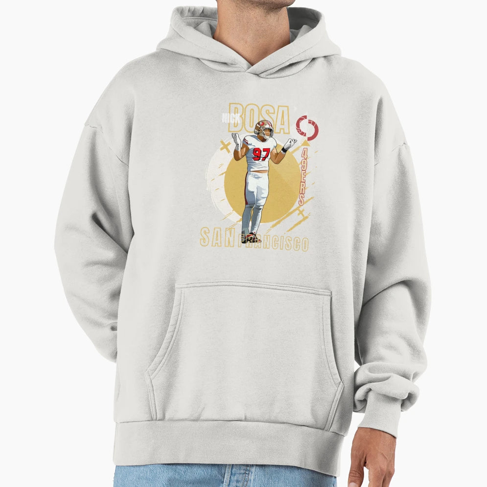 Football Quarterback American Sports Hoodie - Trendy Graphic Men Women - T-Shirt, Sweatshirt, Hoodie