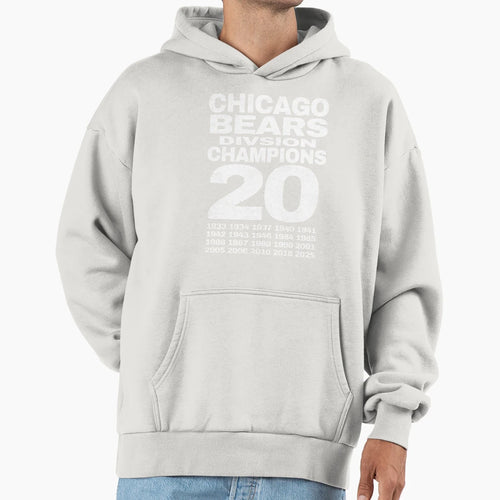 Chicago Bears Champions 2025 2 Hoodie - Aesthetic Graphic Men Women - T-Shirt, Sweatshirt, Hoodie