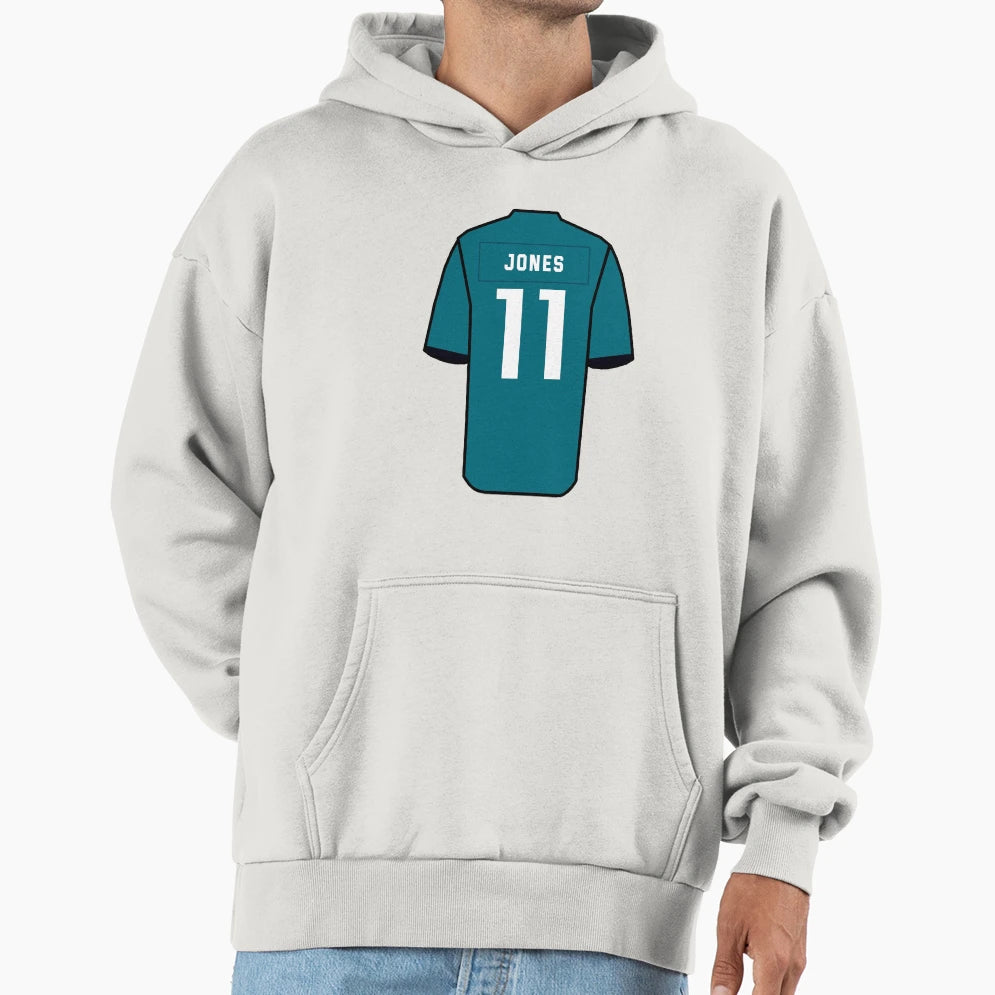Jones Jersey Hoodie - Novelty Apparel Men Women - T-Shirt, Sweatshirt, Hoodie