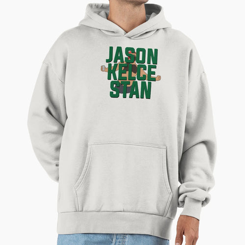 J Kelce Stan Hoodie - Streetwear Style Unisex - T-Shirt, Sweatshirt, Hoodie