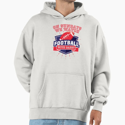 American Football Fans Hoodie - Minimalist Print for Adults - T-Shirt, Sweatshirt, Hoodie